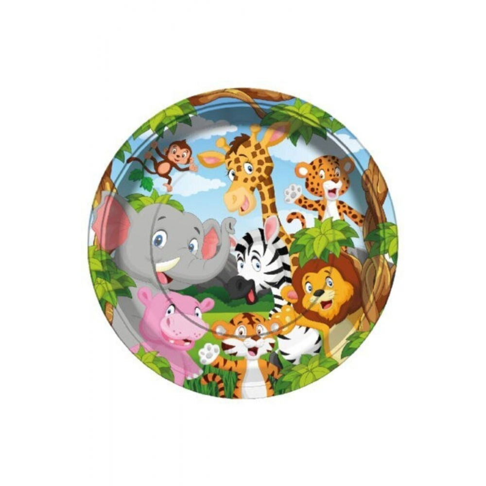 Safari Doğum Günü Seti (16 Kişilk)