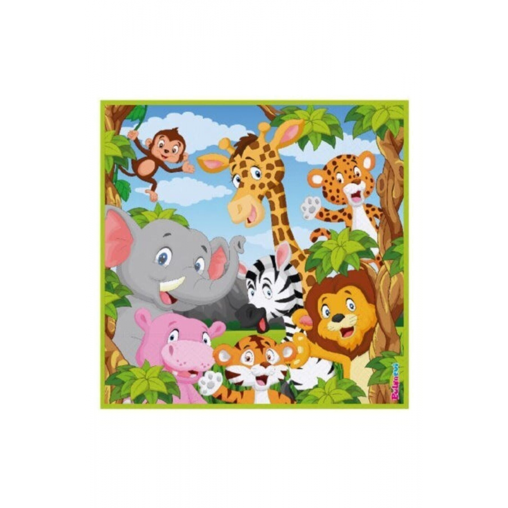 Safari Doğum Günü Seti (16 Kişilk)