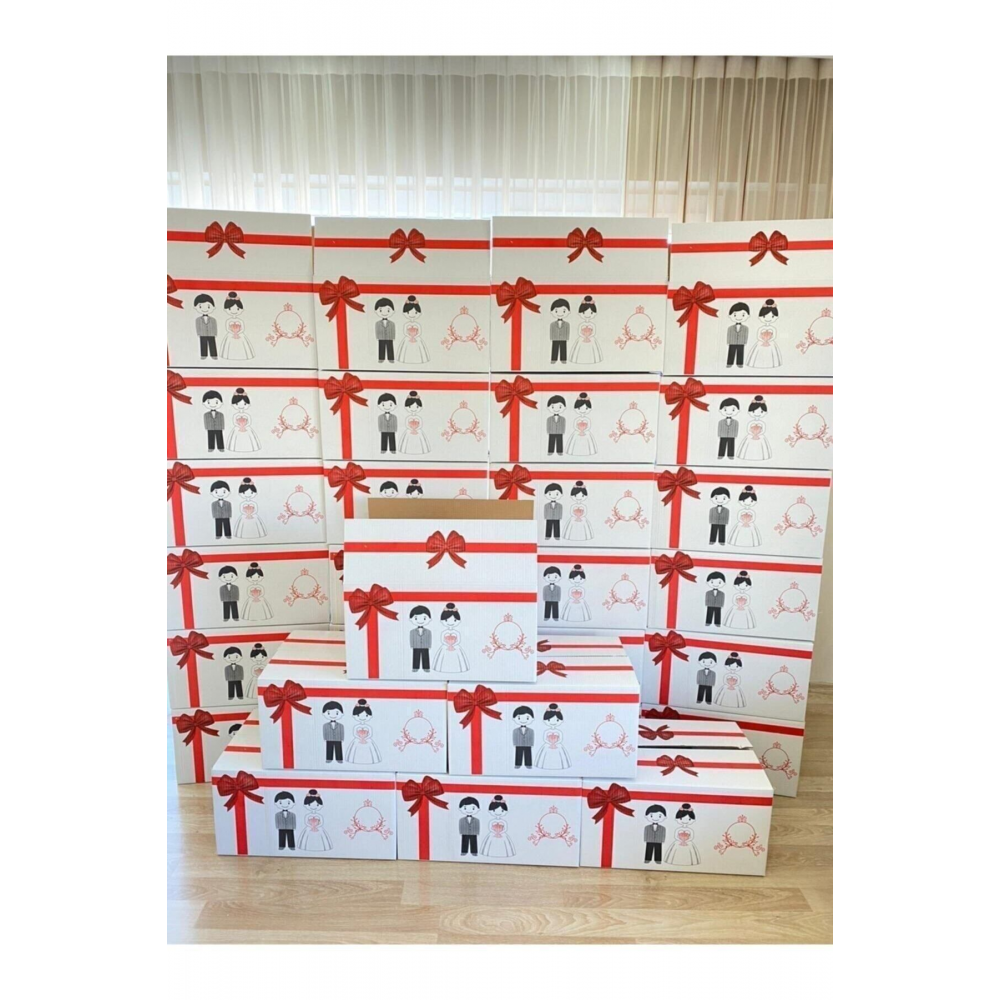 Çeyiz Kolisi En Kalın, 60x38x30 Cm Büyük Ve Sağlam 10 Adet