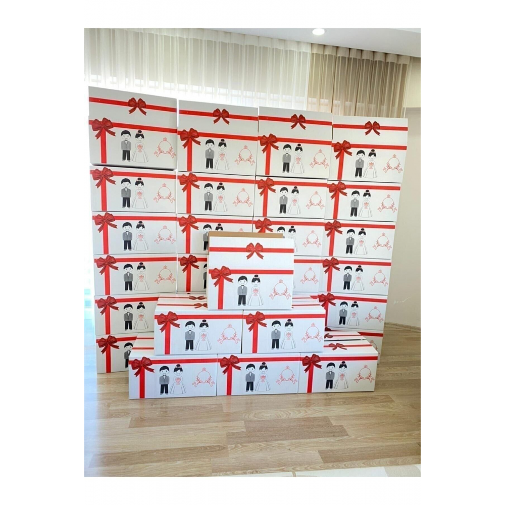 Çeyiz Kolisi En Kalın, 60x38x30 Cm Büyük Ve Sağlam 10 Adet