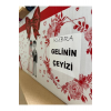 Isim Yazılı Gelin Çeyiz Kolisi 20'li Paket