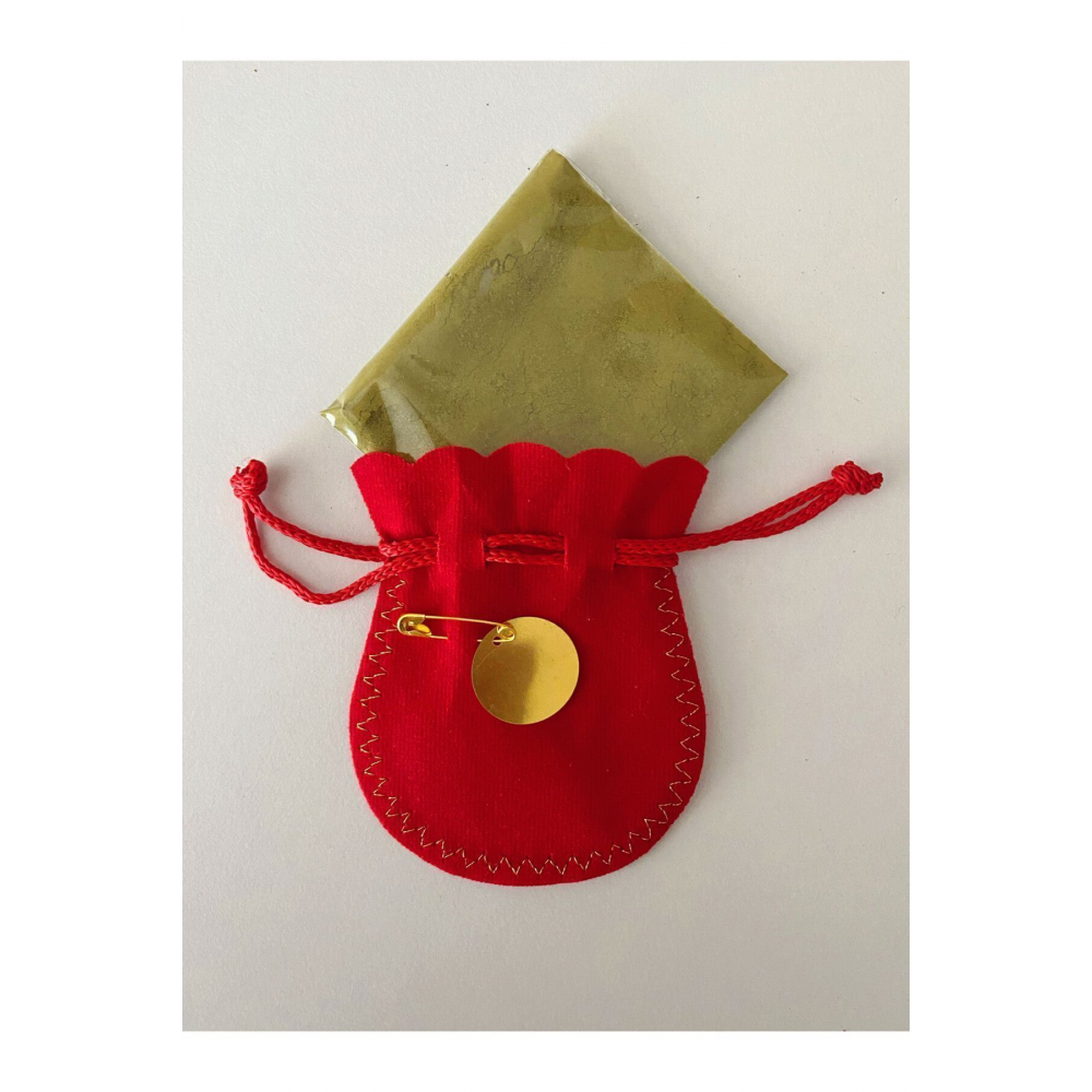 20 Adet Kınalı Kadife Kese, Hediyelik Dağıtmalık Kına, Kına Gecesi, Sünnet Kınası, Söz Hediyelik