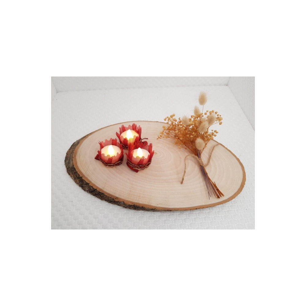 Bordo Ledli El Mumu 12 Adet El Yakmaz