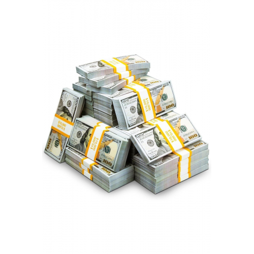 Gerçekçi 1. Kalite Gramajlı Düğün Eğlence Organizasyon Yapay Para Dolar 100 Adet 100 Dolar