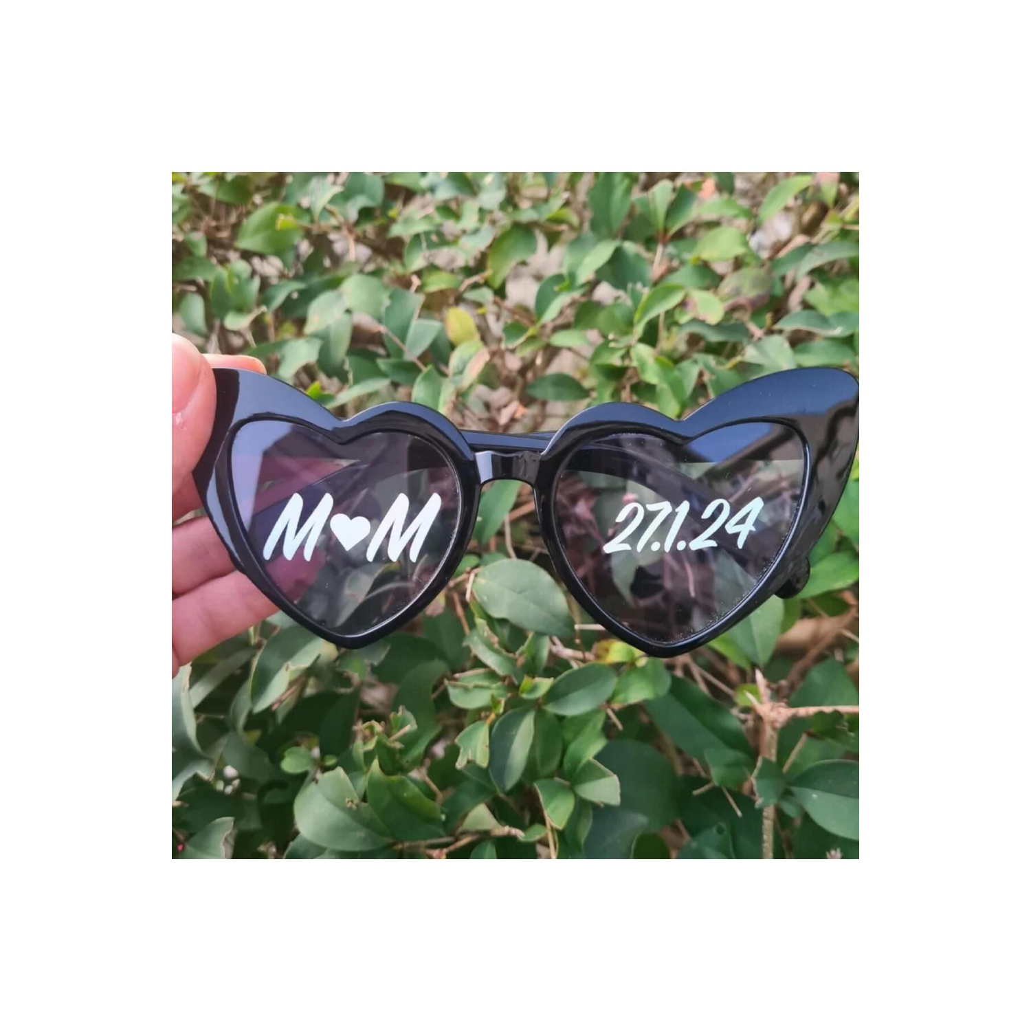 Gözlük Camı İçin Sticker Gelin Damat Gözlüğü Gözlük Sticker GÖZLÜK DAHİL DEĞİLDİR