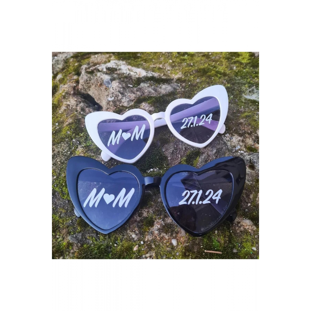 Gözlük Camı İçin Sticker Gelin Damat Gözlüğü Gözlük Sticker GÖZLÜK DAHİL DEĞİLDİR