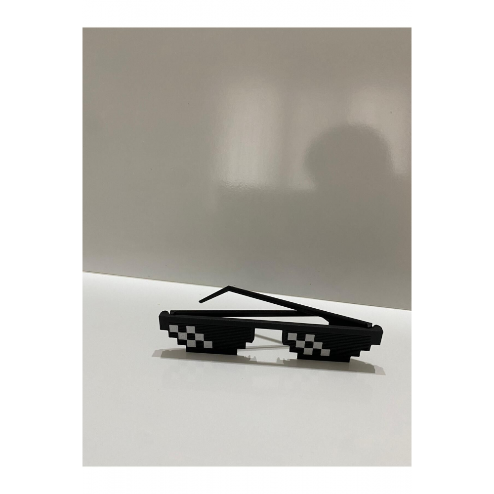 Thug Life Gözlük Eğlenceli Dikkat Çekici Parti Gözlüğü