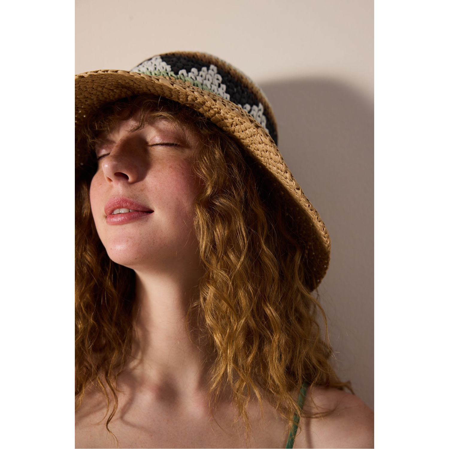 Ethnic Çok Renkli Plaj Şapkası