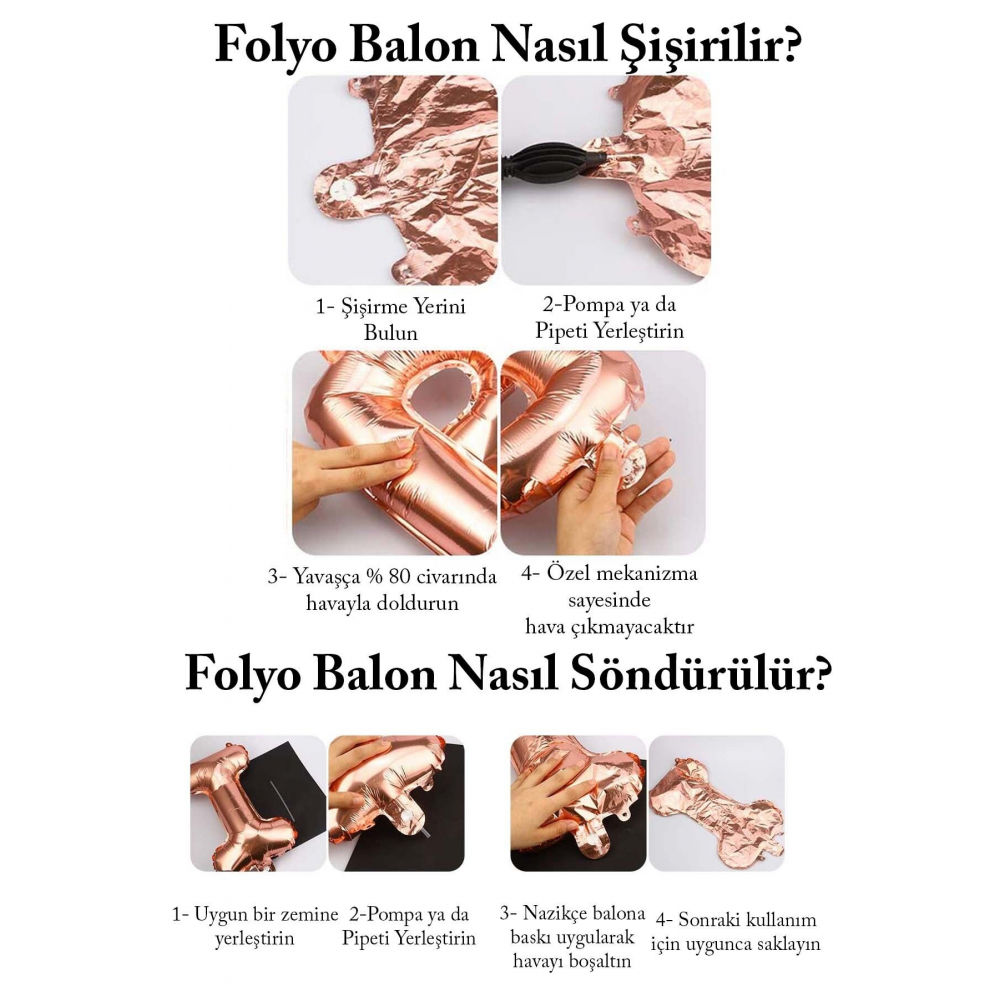 1 Yaş Retro Doğum Günü Seti; Krem Rakam Folyo, Banner, Kalp Folyo ve Lateks Balon