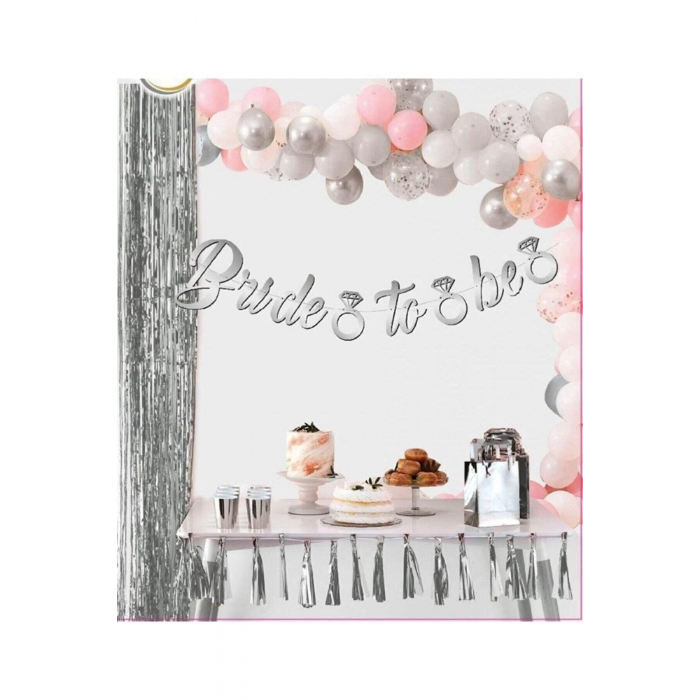 Bride To Be Partisi Seti (süs, 1 Kuşak, 10 Balon, 10 Dövme, 10 Taç)team Bride Bekarlığa Veda Konsept