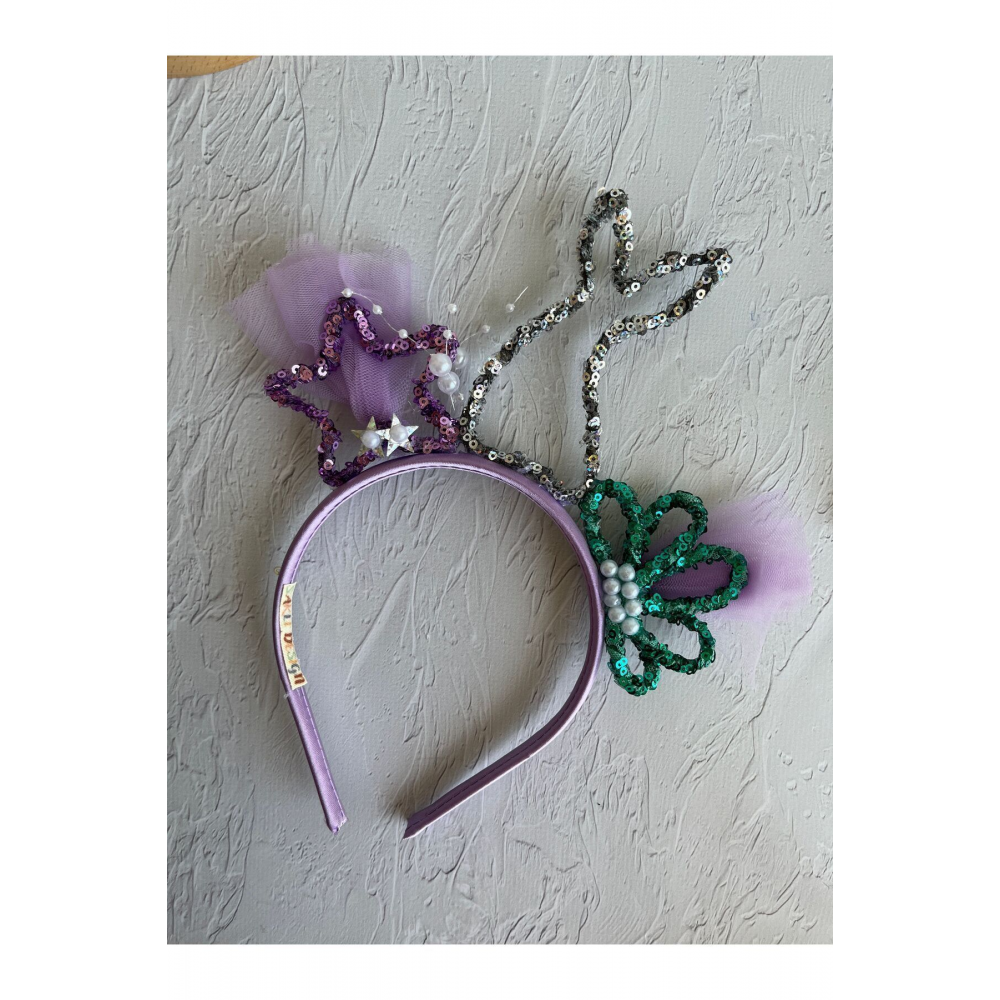 Saklı design Mermaid Crown (deniz kızı tacı )