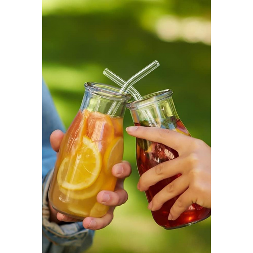 12'li Cam Pipet Ve Pipet Temizleme Fırçası, Kalın Cam Pipet