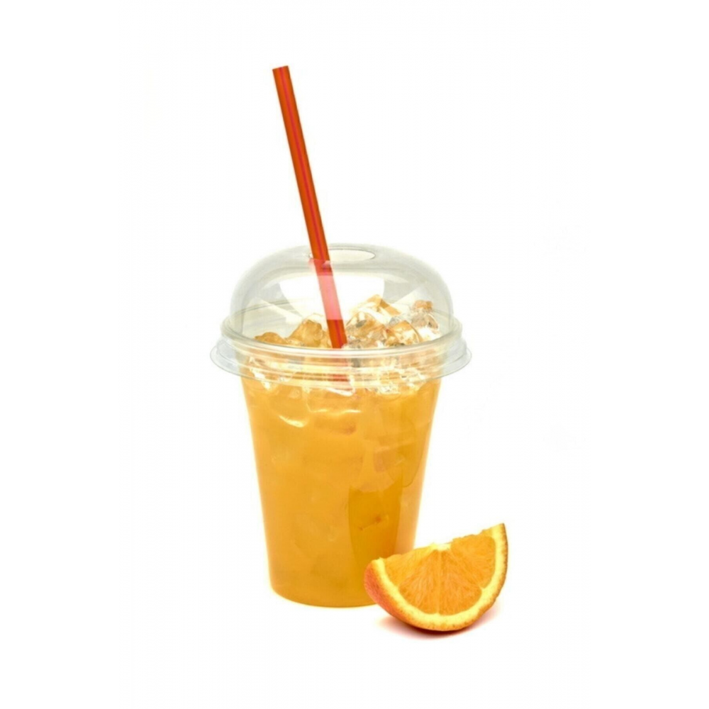 350 cc Pet Plastik Milkshake Limonata Bardağı Kapaklı  50 Adet