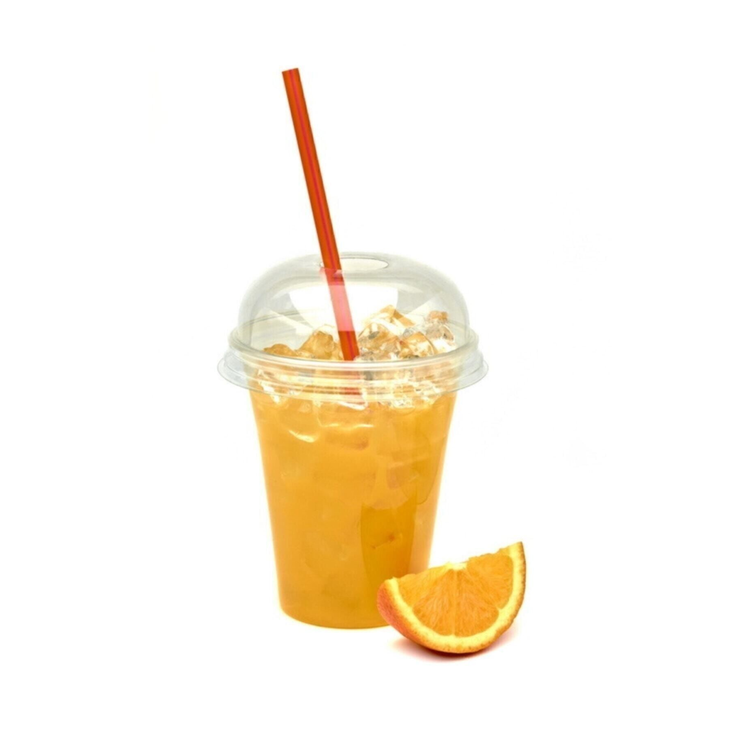 350 cc Pet Plastik Milkshake Limonata Bardağı Kapaklı  50 Adet