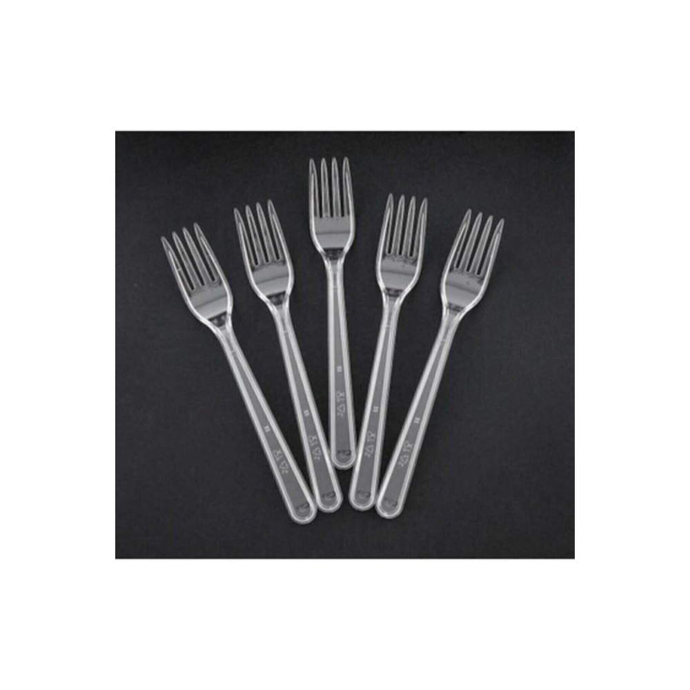 Erler Amb. Plastik Lüx (kalın ) Çatal 50 Adet