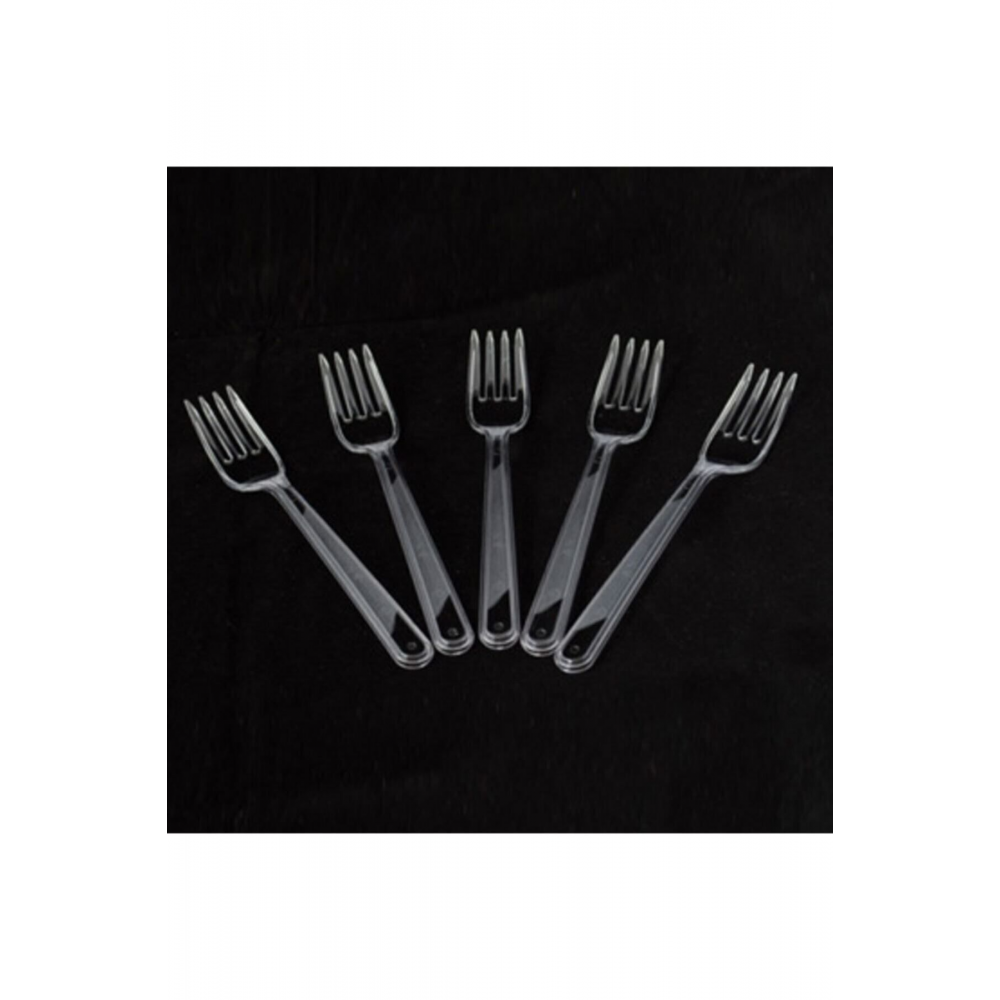 Veliday Plastik Lüks Sağlam Çatal 100 ' Adet