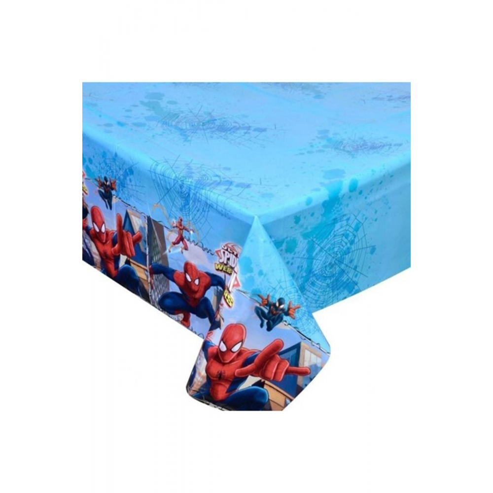 Spiderman (örümcek Adam) Plastik Doğum Günü Parti Masası Örtüsü