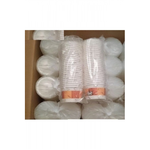 Kağıt-karton Çorba Kâsesi 16 Oz Şeffaf Kapaklı, 50 Adet