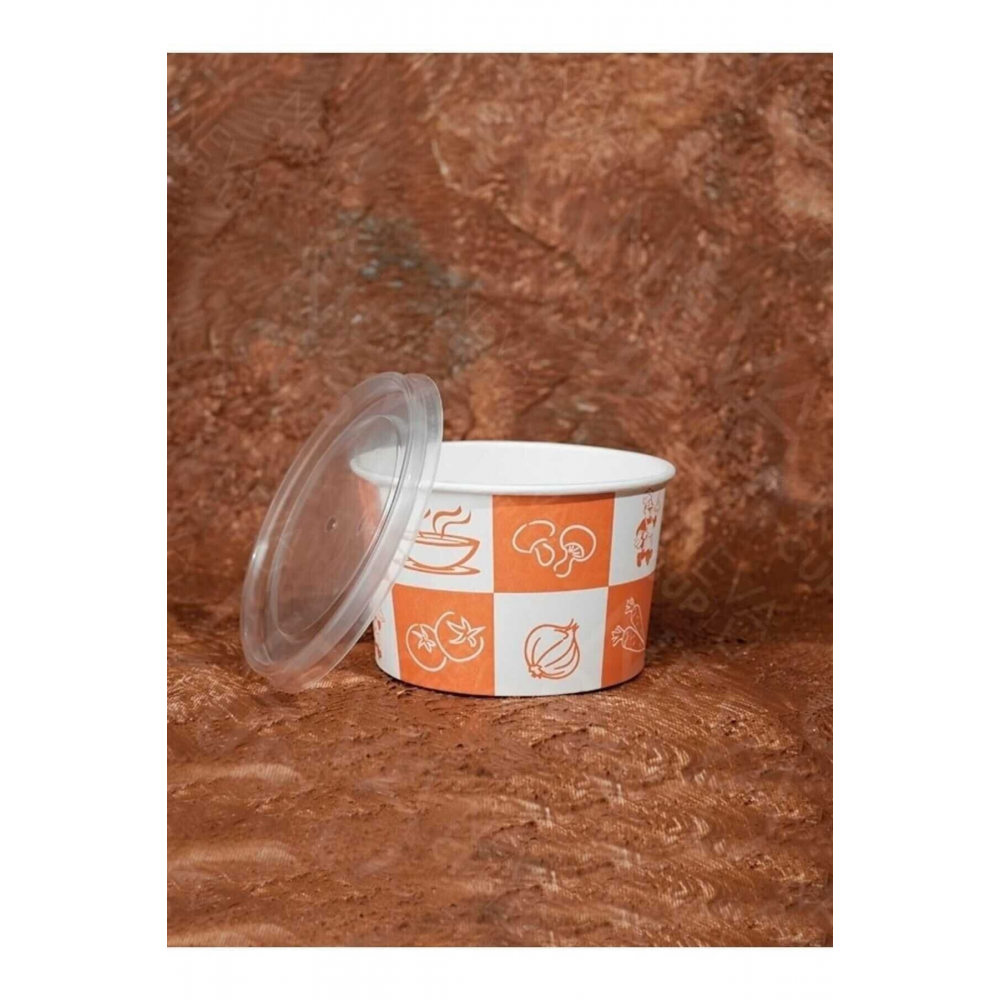 Kapaklı Aşure Kasesi 25'li.