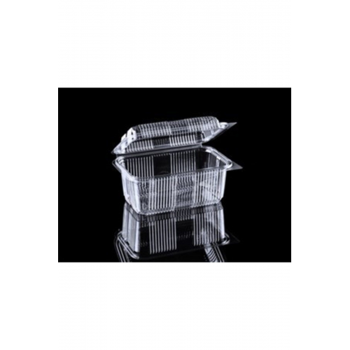 Mg Home Plastik Sızdırmaz Kap 1000 gr Cc Kullan At Tek Kullanımlık Plastik Kapaklı Kase 25 Adet