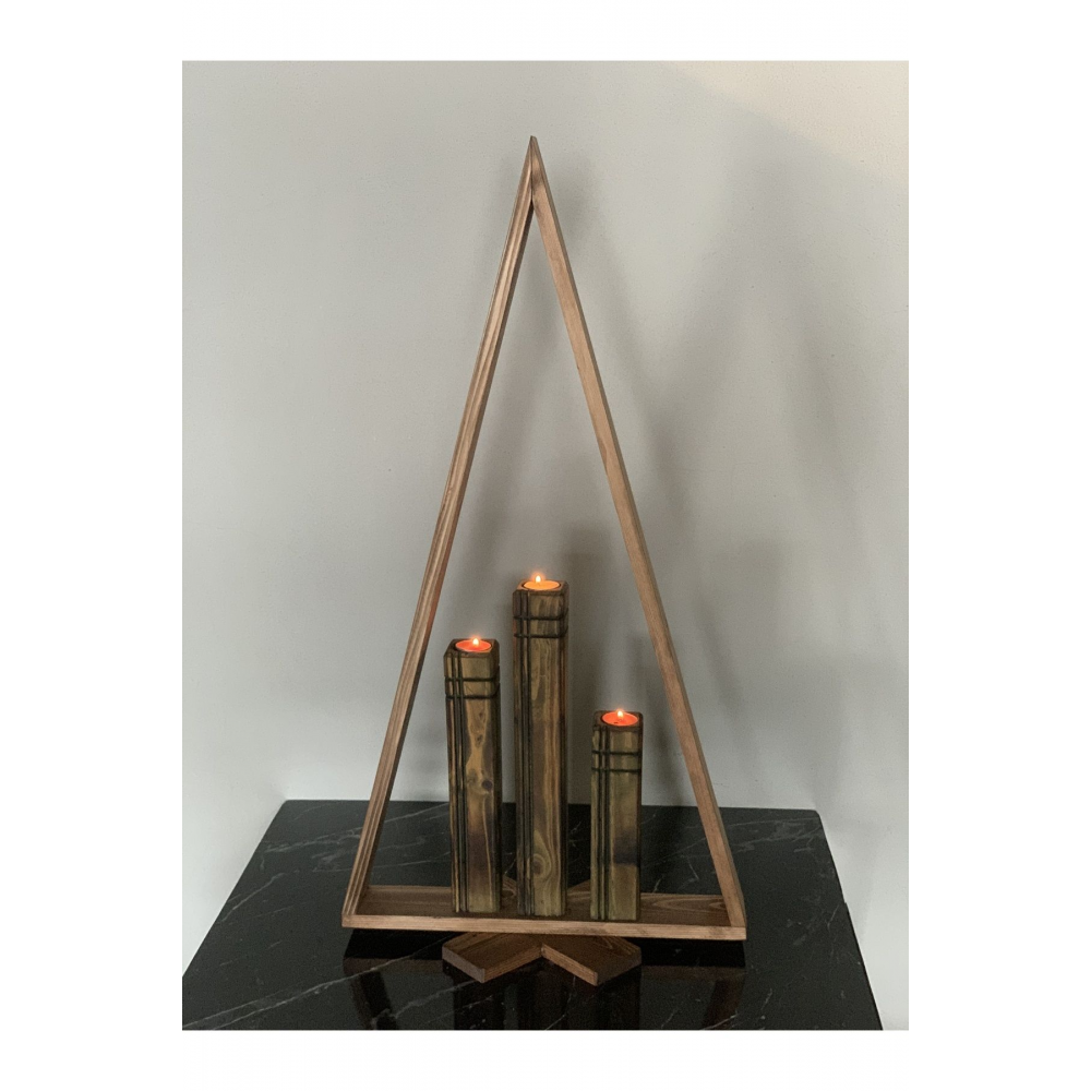 Yılbaşı Ağacı, Ahşap Tasarım, Ahşap Dekor