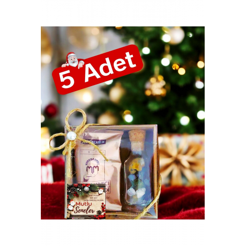 Yılbaşı Hediyesi 5 Adet Kahve Çikolata Kutusu