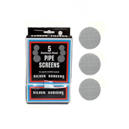 500 Adet Pipo Bong 20mm Paslanmaz Süzgeç Teli Filtre (100x5)