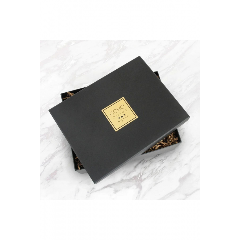 Box Brazen Döküm Prinç Puroluk & Kibritlik & Puro Standı Hediye Seti