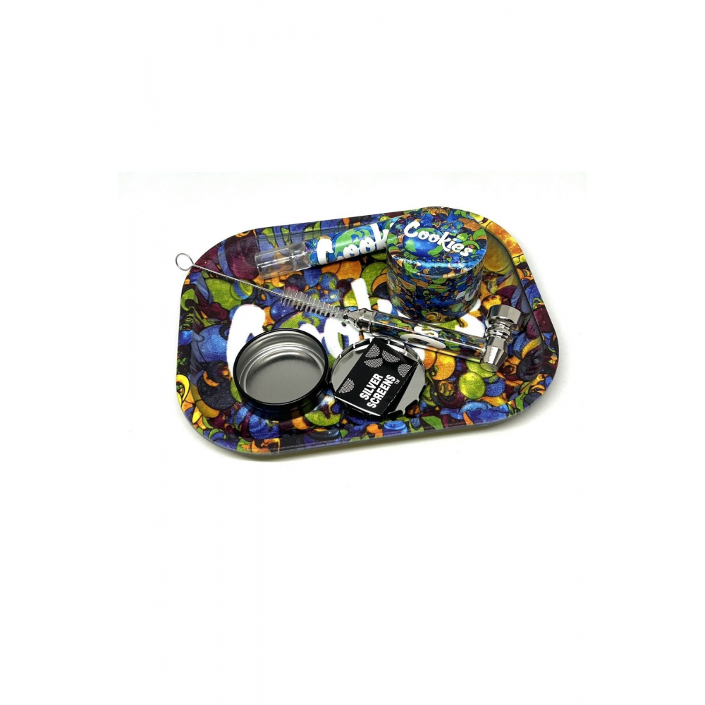 6 Parça Pipe Metal Smoking Set