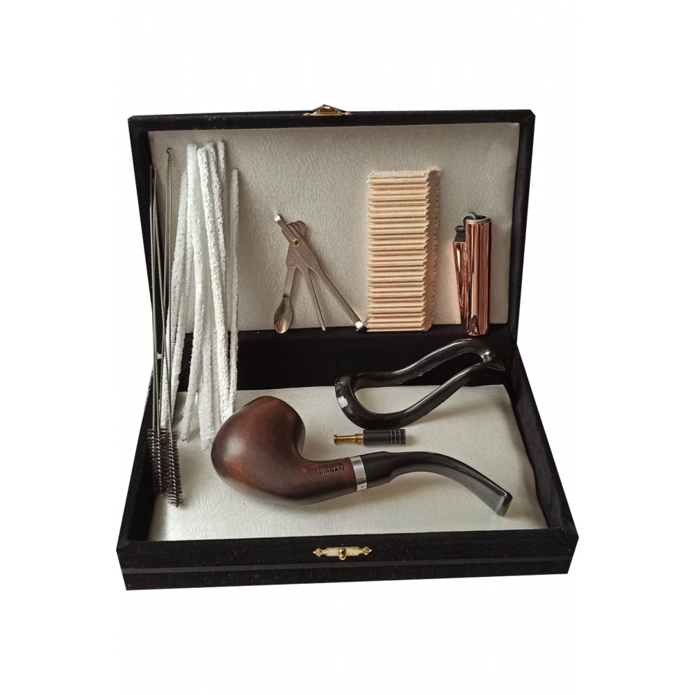 Metal Ve Balsa Filtre Özellikli Pipo Seti Jdp601