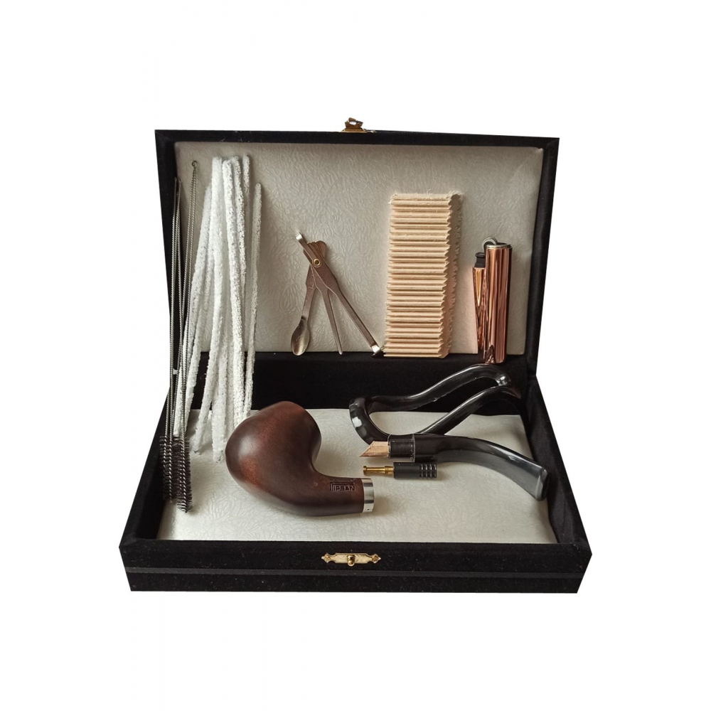 Metal Ve Balsa Filtre Özellikli Pipo Seti Jdp601