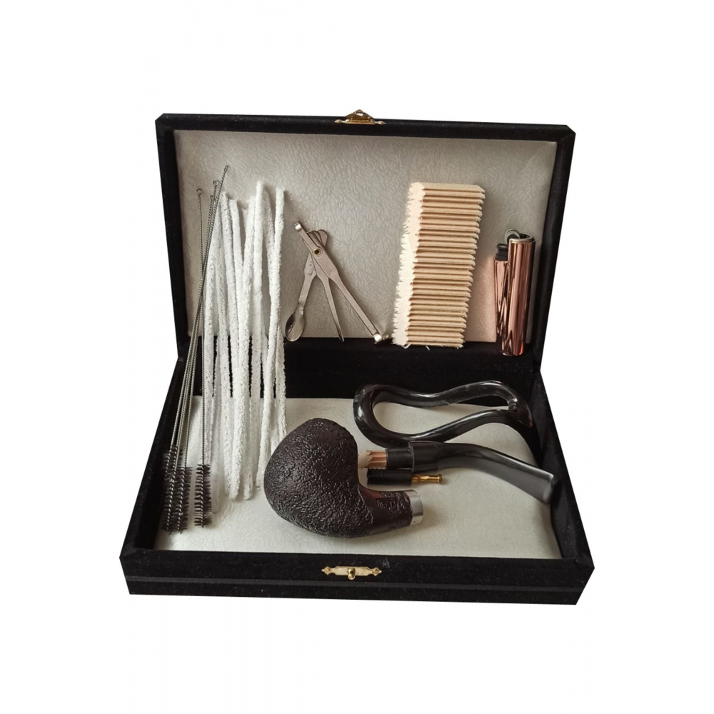 Metal Ve Balsa Filtre Özellikli Pipo Seti Jdp603