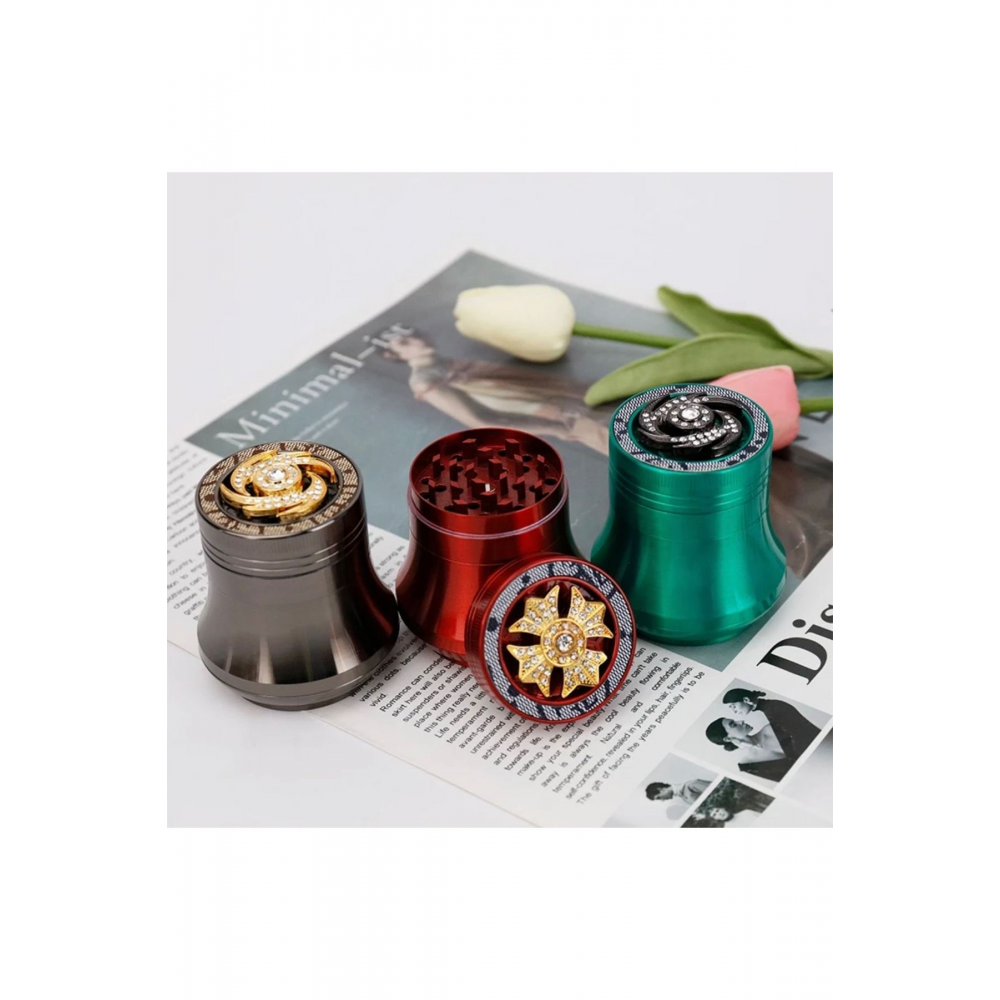 63mm Metal 4 Katlı Tütün Öğütücü Grinder