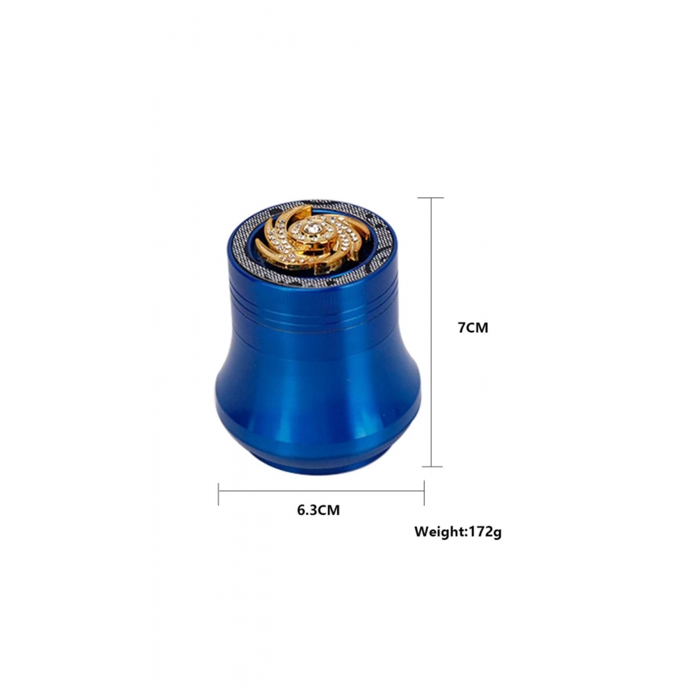 63mm Metal 4 Katlı Tütün Öğütücü Grinder