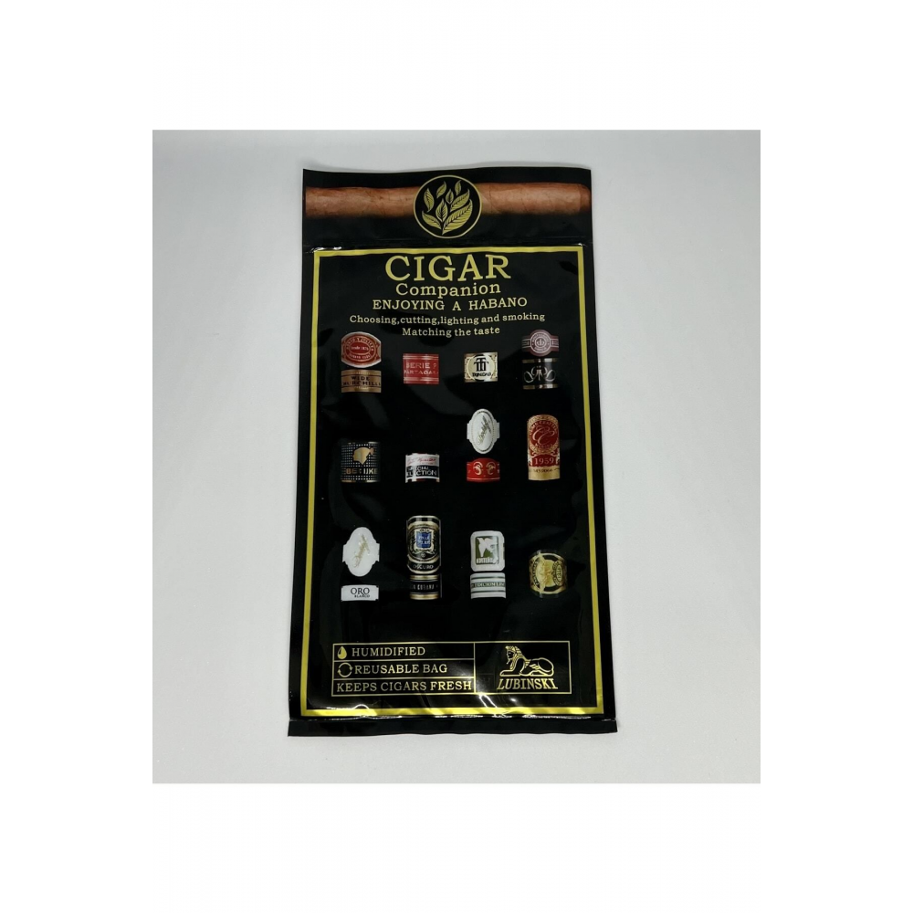 Nemlendiricili Taşınabilir Seyahat Puro Çantası