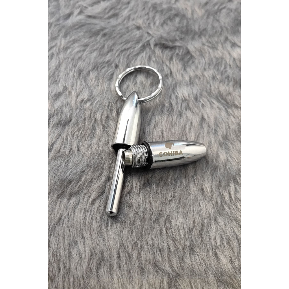 Anahtarlıklı Büyük Çelik Puro Delicisi hu73