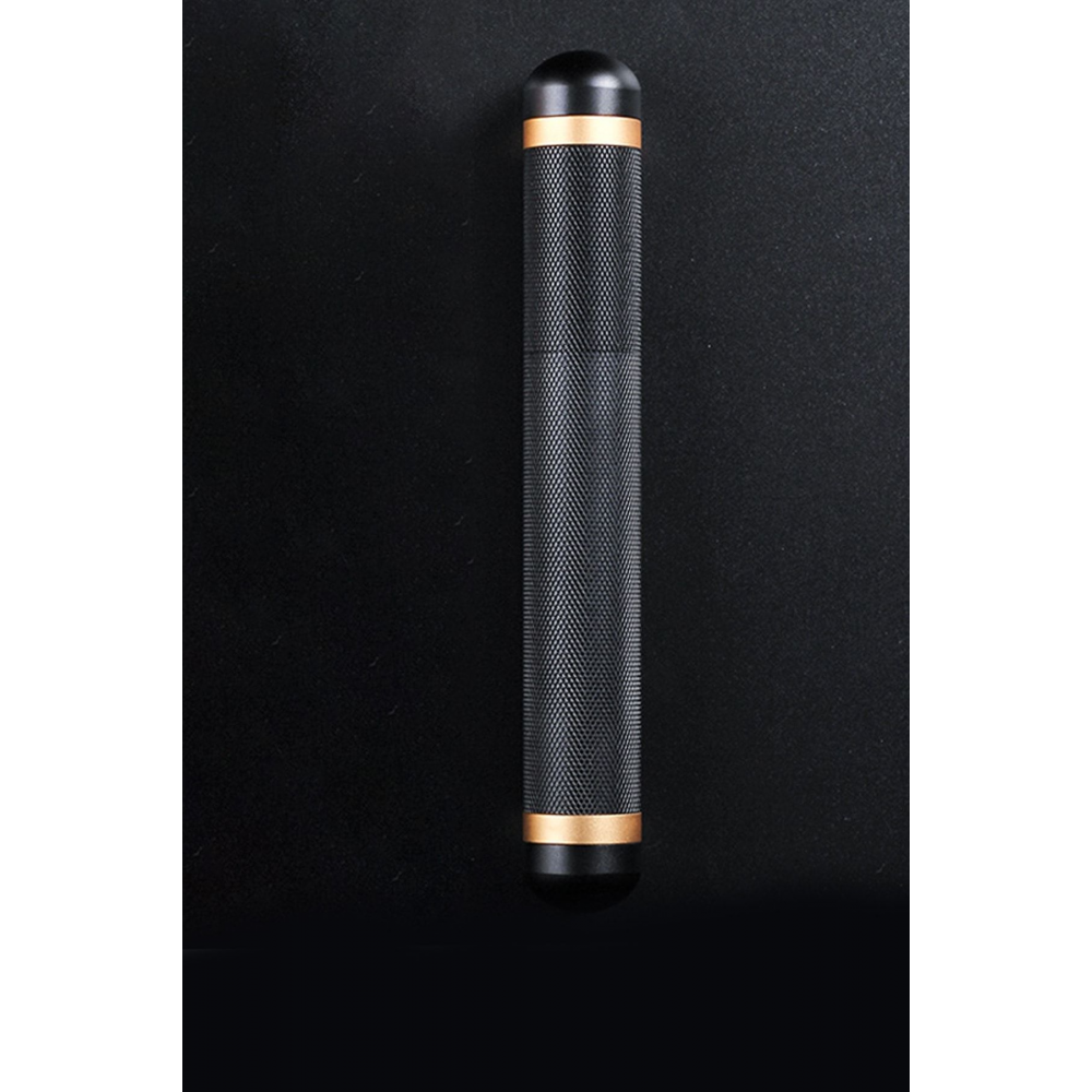 Siyah Aliminyum Tekli 52 Ring Puro Kılıfı Puro Kutusu Rb91sy