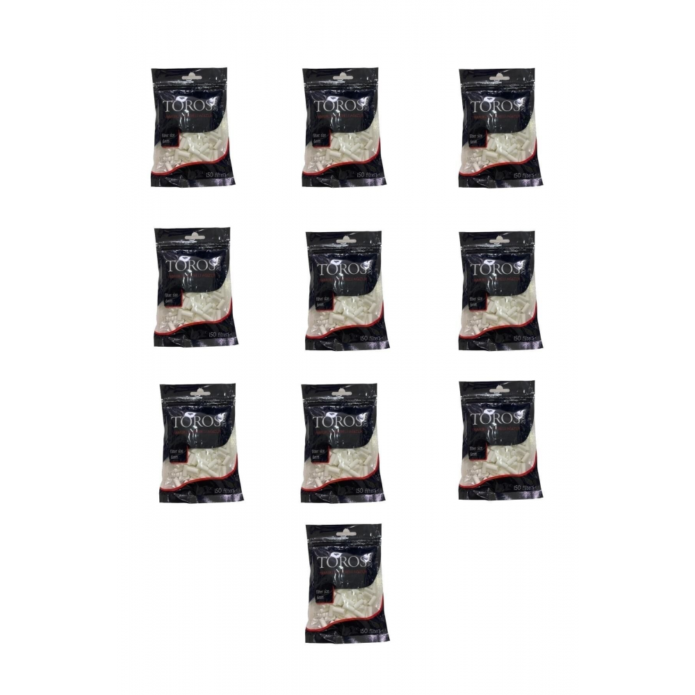 Hantobacco slim pamuklu filtre zıvana 6.0 mm 10 paket