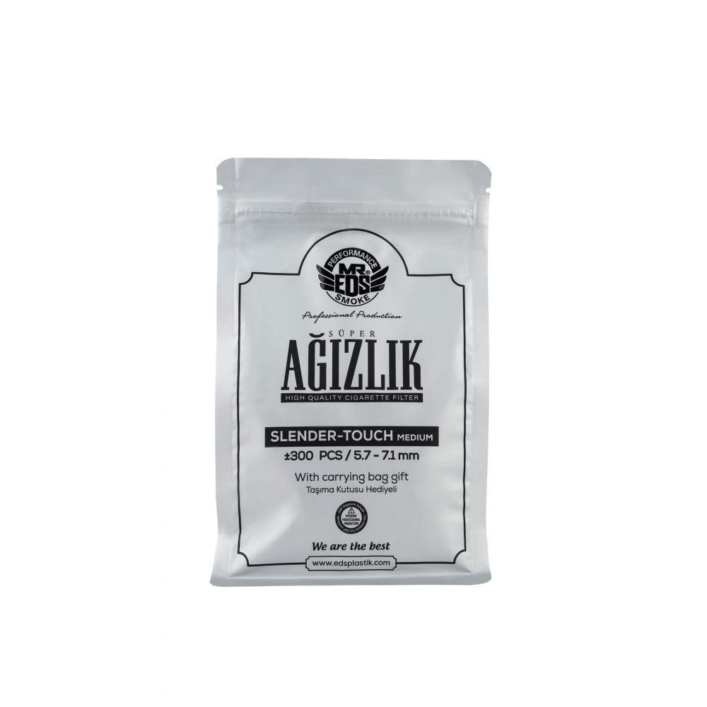 Slim Sigara Filtresi Ağızlık 300'lü Ekonomik Paket