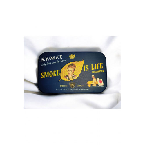 Metal Lacivert Tabaka