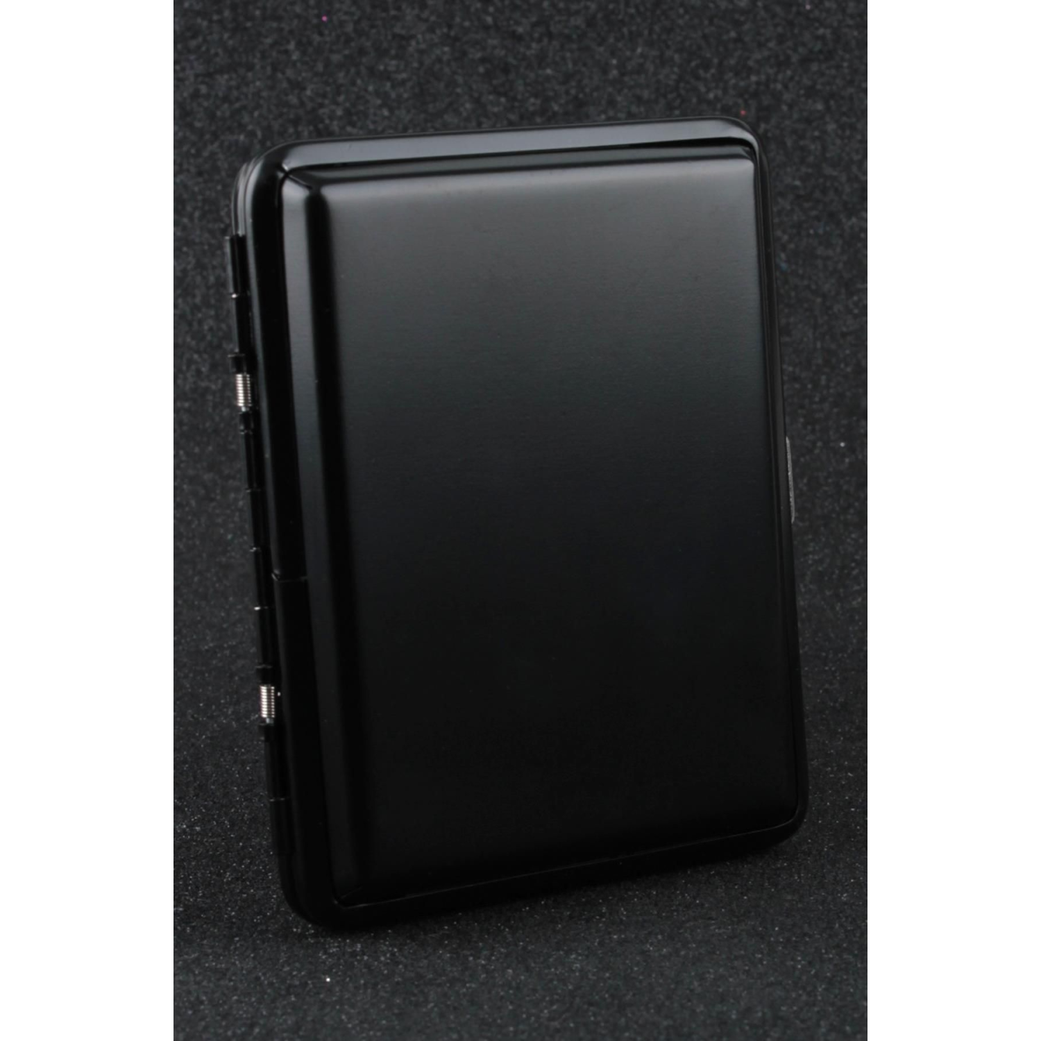 Siyah Mat Metal Sigara Tabakası Smtbkcb003r1