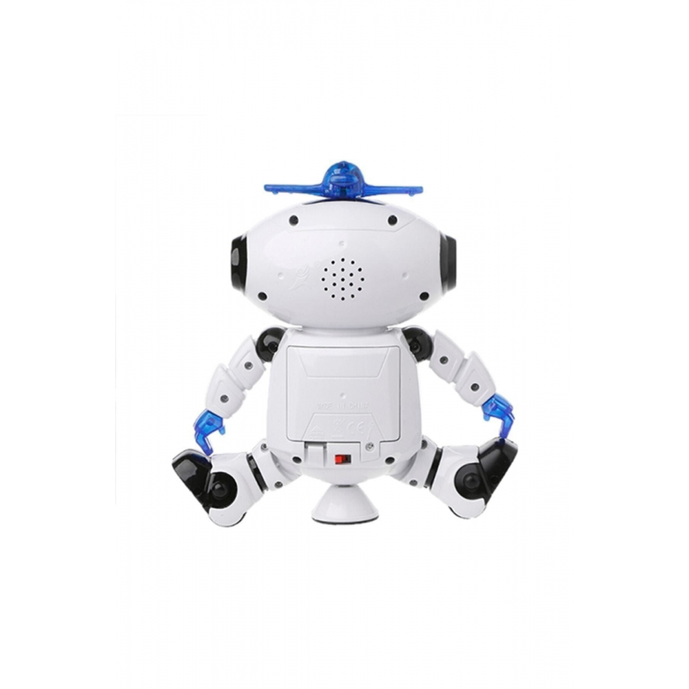 Pilli Müzikli Ve Işıklı Dans Eden Robot Oyuncak