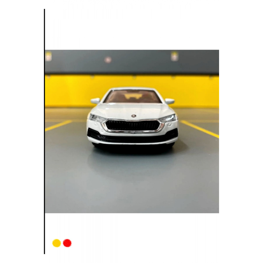 Skoda Octavia 1/36 Ölçek Metal Model Araba Oyunca Araba Egitici Oyuncaklar Erkek Cocuk Oyuncak