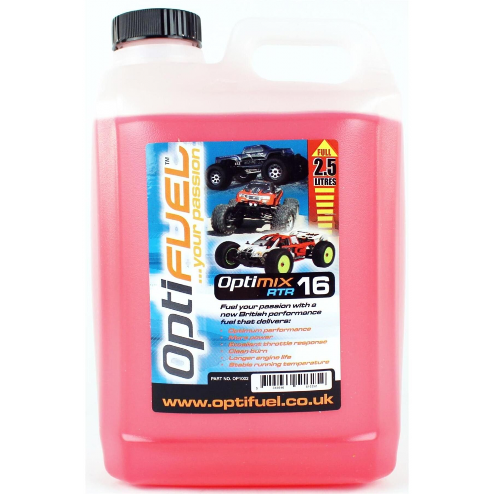 %16 Nitrometan Model Araba Yakıtı, 2.5 Litre