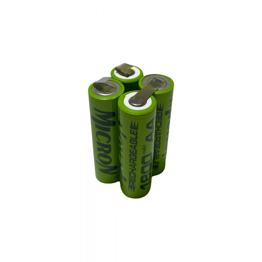 4.8 V Şarjlı Matkap Pili (bataryası) 1800 Mah Ni-cd Aa Pil