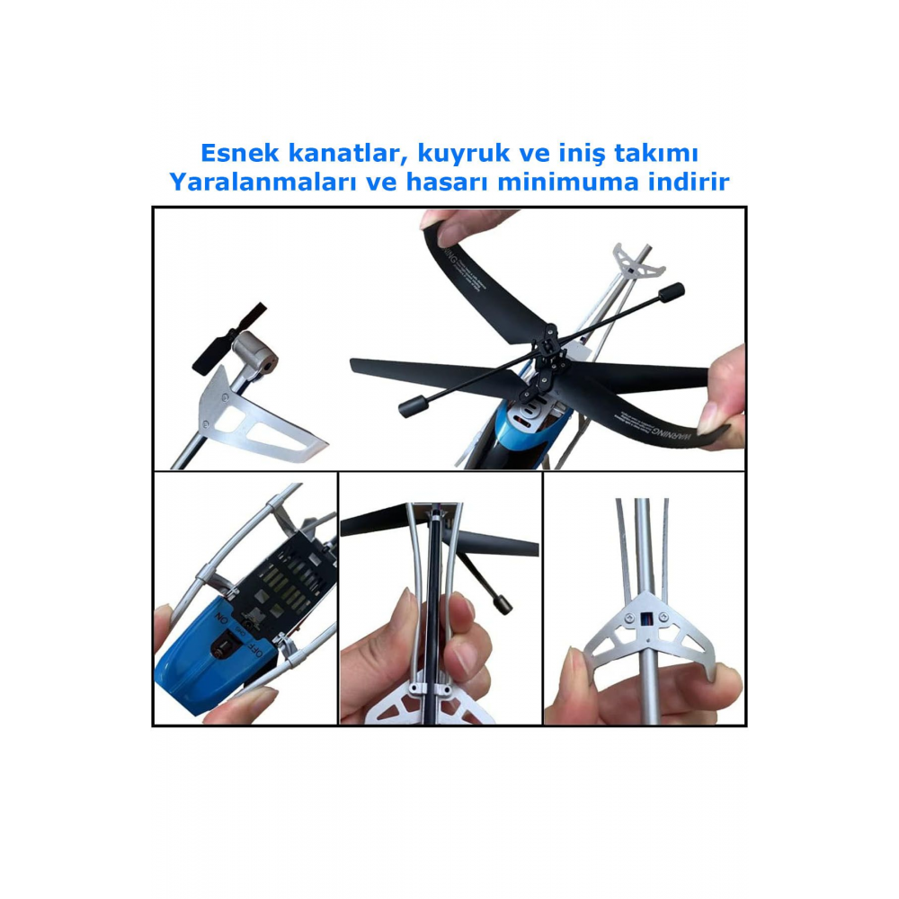 2.4ghz Havada Sabit Kalabilme Uzaktan Kumandalı Çift Rc Helikopter Drone Quadcopter