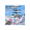 Metal Gövde RC Helikopter 2.4GHz Uzaktan Kumandalı 3.5CH Full Fonksiyon Hava Aracı