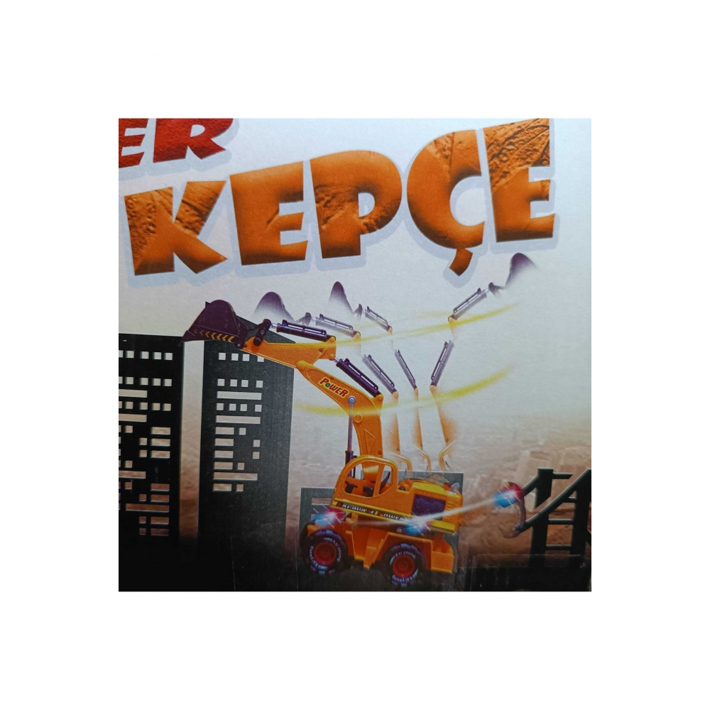 Uzaktan Kumandalı Iş Makinesi Şarjlı Kepçe Exkavatör Hediye Oyuncak