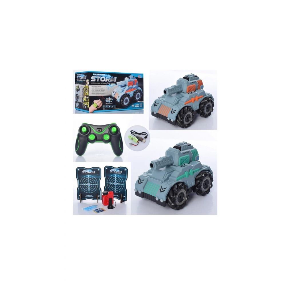 Phantom Storm! Su Mermisi Atan, Uzaktan Kumandali, Drift Tank!