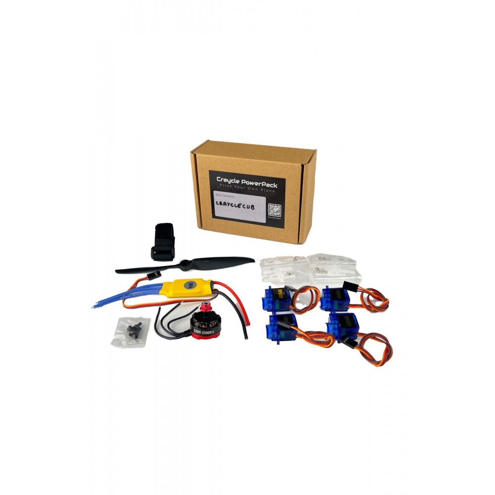 CraycleCub 800mm FPV Eğitim Uçağı - PNF Model Uçak Kiti (Kumanda ve Pil Hariç)